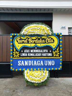 Papan Bunga Duka di Kalitirto