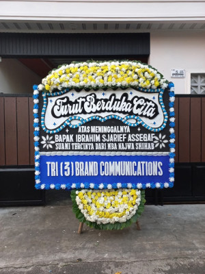 Papan Bunga Duka di Kalitirto